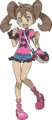 Shauna, one of the rivals of the Kalos region