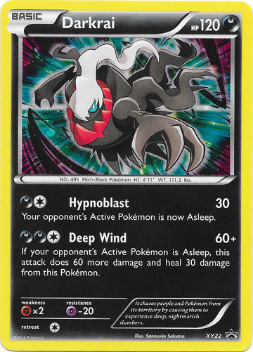 Darkrai (XY Promo 22) - Bulbapedia, the community-driven Pokémon ...