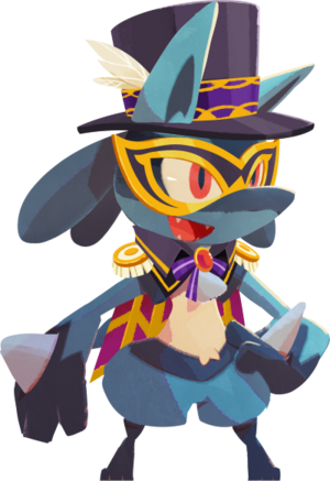 Café ReMix Lucario Masquerade.png