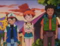 Brock's miscolored bag straps