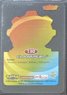 Pokémon Rainbow Lamincards Advanced - back 130.jpg