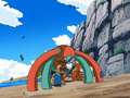 Defense Forme Deoxys in the anime