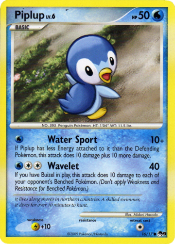 Piplup (POP Series 9 16) - Bulbapedia, the community-driven Pokémon ...