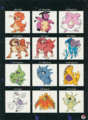 Several Generation 2 Pokémon art