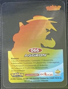 Pokémon Rainbow Lamincards Advanced - back 66.jpg