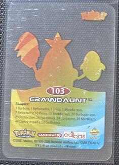 Pokémon Rainbow Lamincards Advanced - back 103.jpg