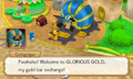 Glorious Gold in Super Mystery Dungeon