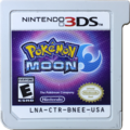 Pokémon Moon's cartridge