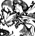 Kyurem in the Hoopa and the Clash of Ages manga