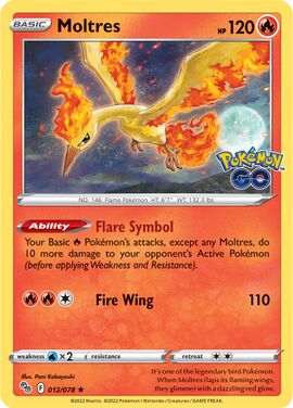 Moltres (Pokémon GO 12) - Bulbapedia, the community-driven Pokémon ...