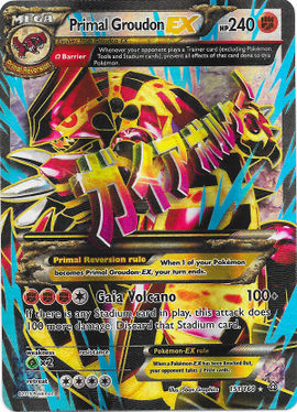 Primal Groudon-EX (Primal Clash 86) - Bulbapedia, the community-driven ...