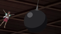 The swinging ball in the original version