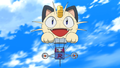 The Meowth balloon in the XY series