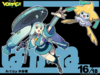 Steel-type Hatsune Miku with Jirachi for Project VOLTAGE[53]