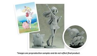 Kotobukiya Lively Lillie & Clefairy and Rowlet development sculpt