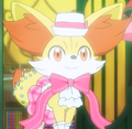 Fennekin's stage outfit