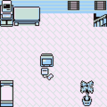 The player's bedroom in Pokémon Red and Blue