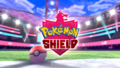 English Pokémon Shield title screen