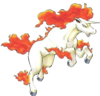 Rapidash ( Candela Themed Accessory ) Pokemon Trade Go