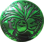 CR Green Exeggutor Coin.png