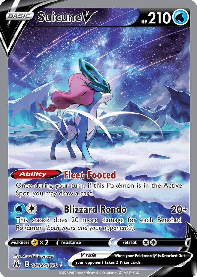 Suicune V (Evolving Skies 31) - Bulbapedia, the community-driven ...