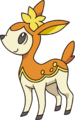 585Deerling BW anime-autumn.png