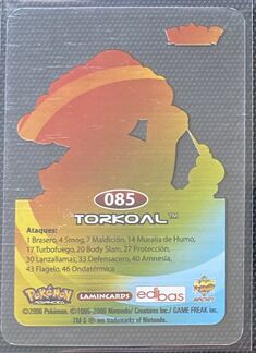 Pokémon Rainbow Lamincards Advanced - back 85.jpg