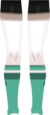 SM Sporty Knee Socks Green f.png