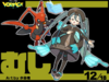 Bug-type Hatsune Miku with Kricketune for Project VOLTAGE[51]