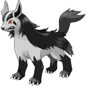 Mightyena black nose.png