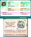A Trainer Passport in Pokémon Sun and Moon and Pokémon Ultra Sun and Ultra Moon