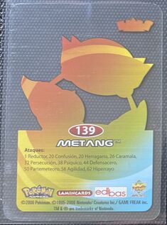Pokémon Rainbow Lamincards Advanced - back 139.jpg