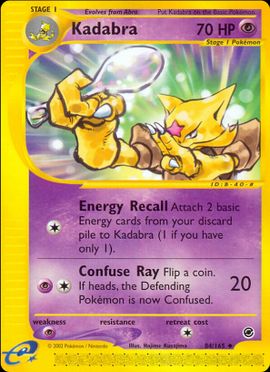 Kadabra (Expedition 84) - Bulbapedia, the community-driven Pokémon ...