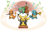 Artwork for Pokémon Symphonic Evolutions