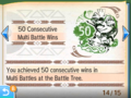50 Consecutive Multi Battle Wins