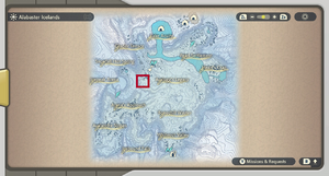 Hisui Icepeak Cavern Map.png