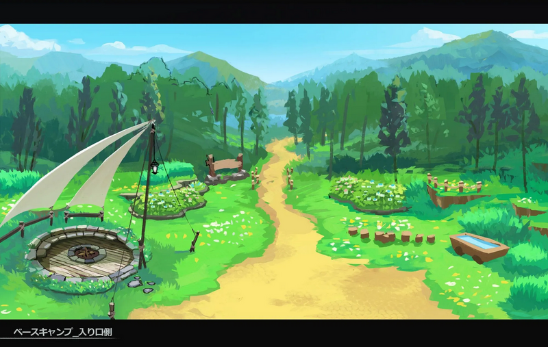 File:New Pokémon Snap Research Camp Concept Art.png