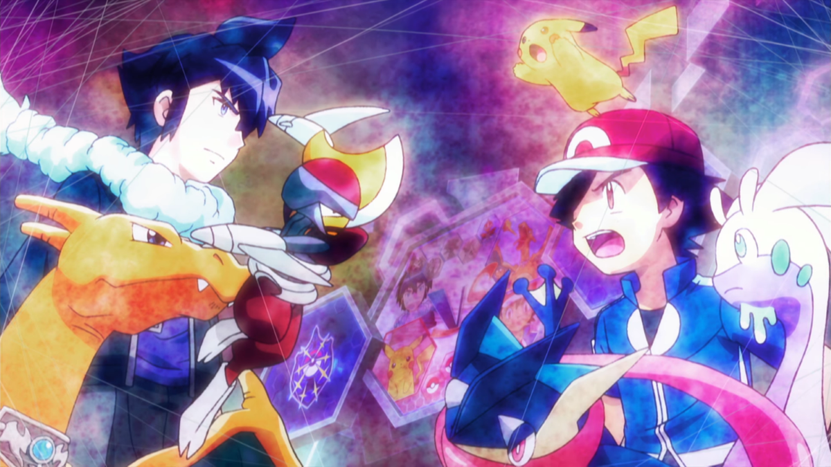 Satoshi vs Alain - Pokémon : r/anime