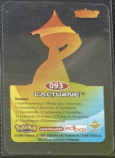 Pokémon Rainbow Lamincards Advanced - back 93.jpg