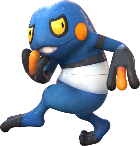 File:Pokkén Croagunk.png