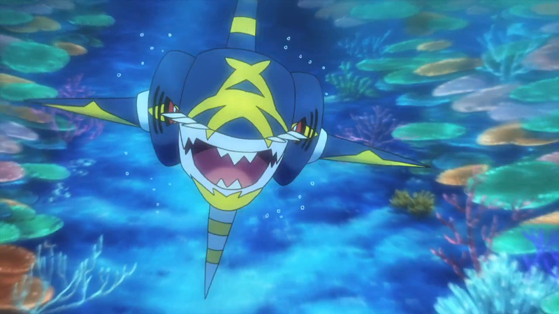 File:Mega Sharpedo ORAS Trailer.png