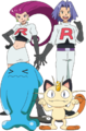 The Team Rocket Trio