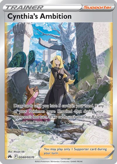 Cynthia's Ambition (Brilliant Stars 138) - Bulbapedia, the community ...