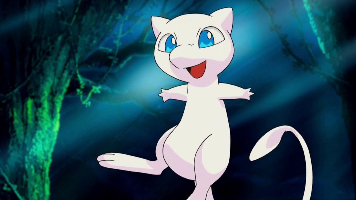 Mew (the pokémon) is a pokémon trainer. mew is a trainer now. the legendary  pokémon, mew, is holding a pokéball. mew has enrolled in uva academy! mew  is wearing the uniform for