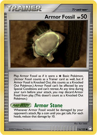 Armor Fossil (Mysterious Treasures 116) - Bulbapedia, the community-driven  Pokémon encyclopedia