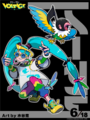 Normal-type Hatsune Miku with Chatot for Project VOLTAGE[45]