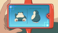 Measuring Snorlax's height
