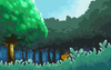 Location preview for Viridian Forest (Morning)