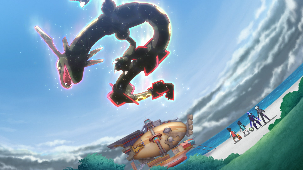 moo (monster rancher) VS rayquaza (pokemon anime)