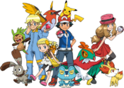 Protagonists and Pokémon XY.png